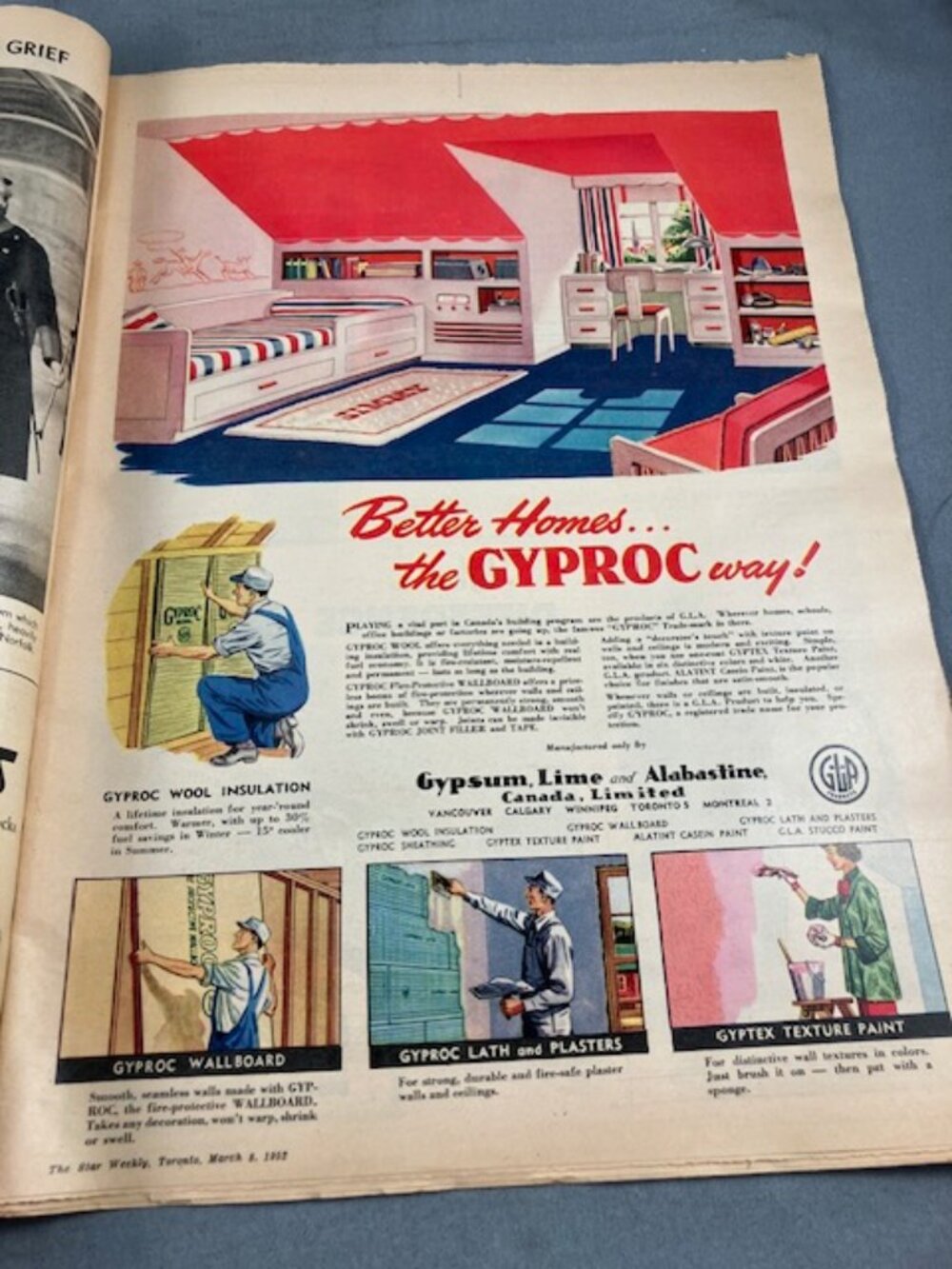 Vtg Toronto Star Weekly Magazine March 8 1952 Queen Elizabeth - Picture 8 of 10